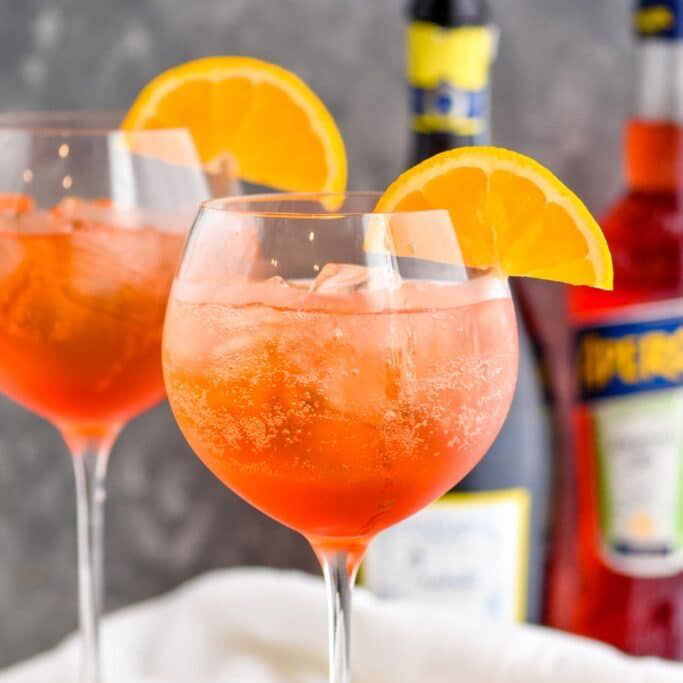 Aperol con champán